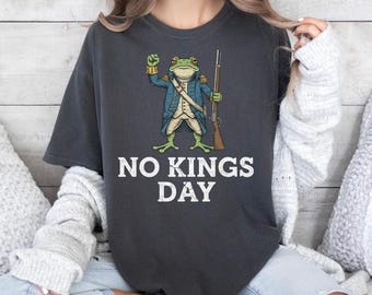 Portland Frog Protest Shirt, No Kings Day Resistance Tee