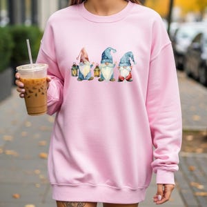 Christmas Gnomes Sweatshirt: Merry Holiday Sweater