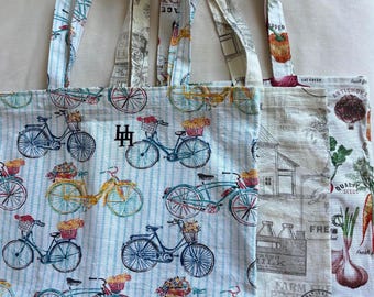 Reusable Grocery Tote Bag | Lightweight Canvas Market Bag