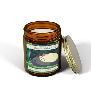 Totoro Scented Candle: Forest Fraser Fir, Studio Ghibli Inspired image 5
