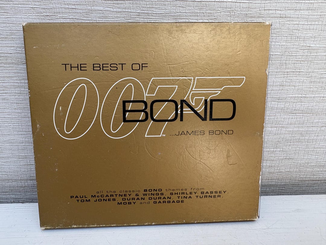 The Best of Bond ...james Bond 007 Audio CD 2002 Compilation - Etsy