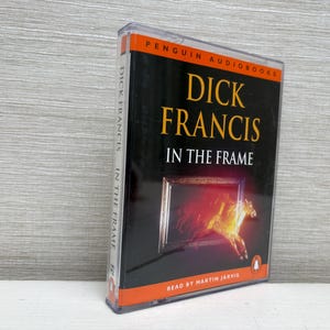 In The Frame by Dick Francis Read by Martin Jarvis Double Cassette Tape Penguin Audiobooks