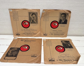 Beethoven Concerto Op 58 No4 G Major HMV Four Records 78 RPM Vinyl  - Artur Schnabel London Philharmonic Orchestra