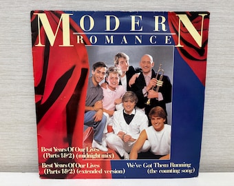 Modern Romance Best Years of Our Lives 12" Vinyl Single Record Vintage 1982