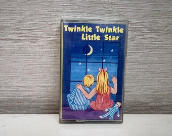 Twinkle Twinkle Little Star Cassette Tape Audio Cassette Tape Vintage 1991