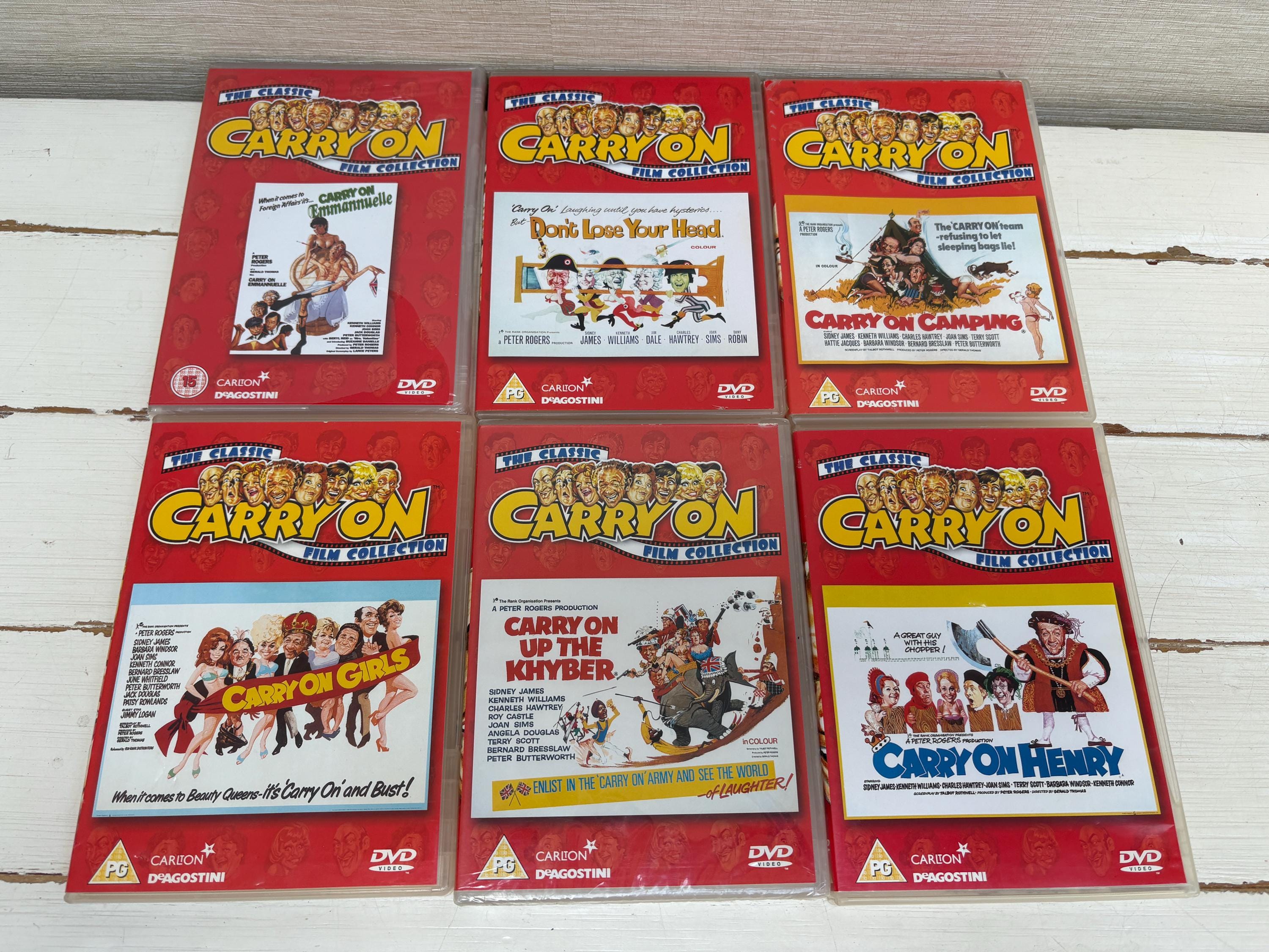 The Classic Carry on Film Collection DVD - Sold Individually 