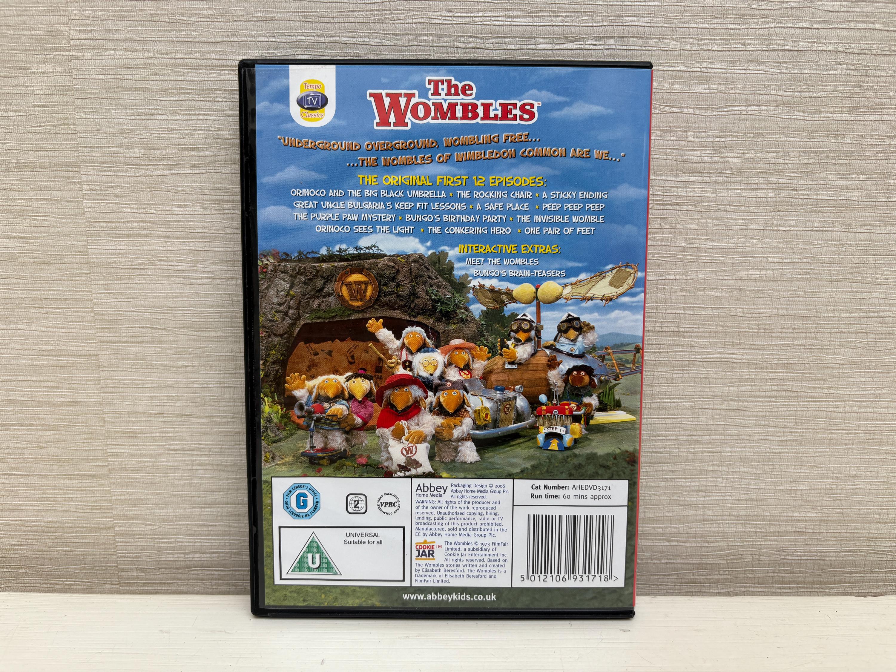 The Wombles: Orinoco and the Big Black Umbrella Children's DVD U