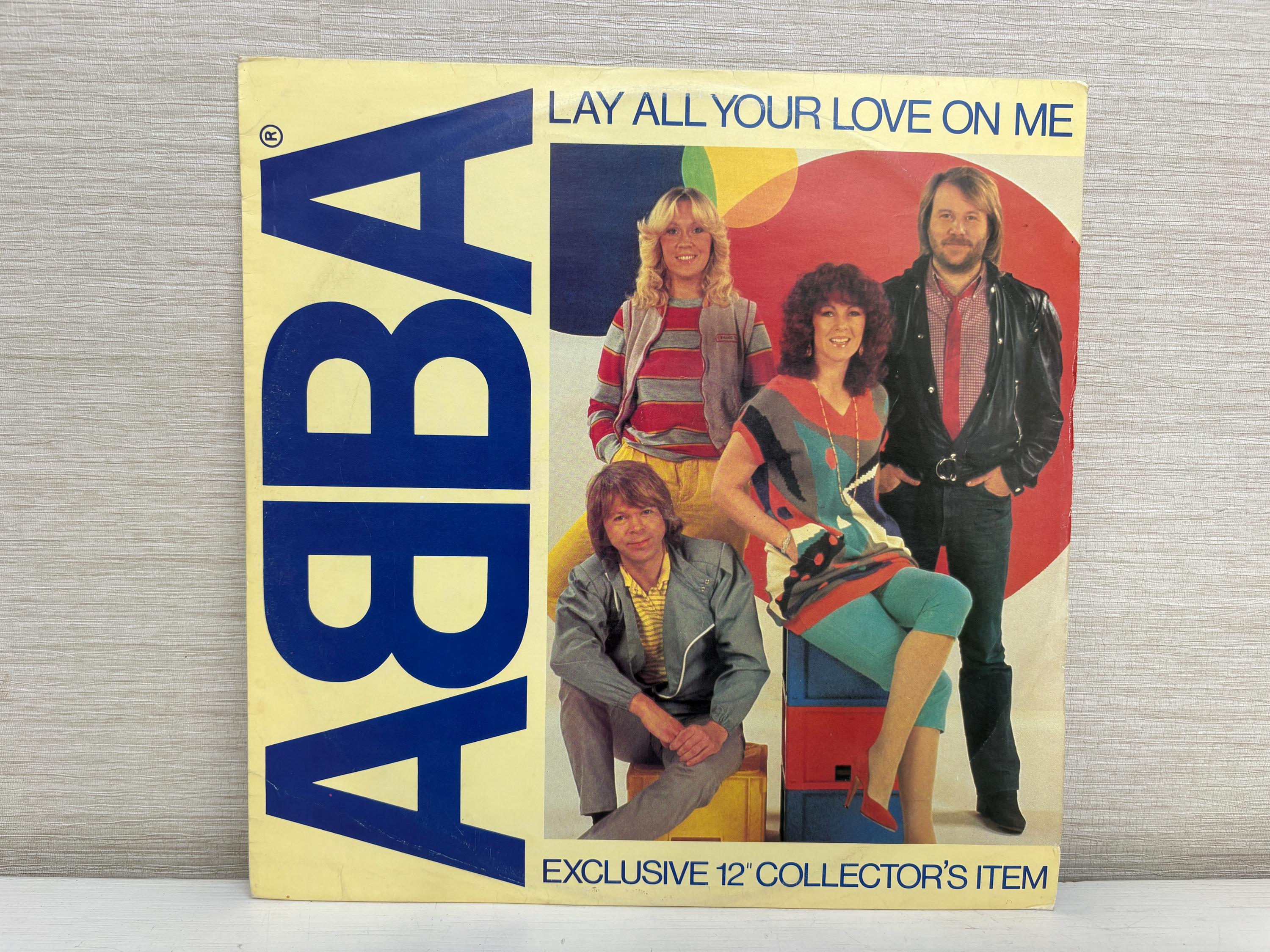 ABBA Lay All Your Love on Me Epic Records EPC A 13 1456 UK 12 Inch