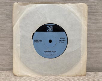 England World Cup Squad '70 - Back Home 7" Vinyl 45 RPM Record Vintage 1970