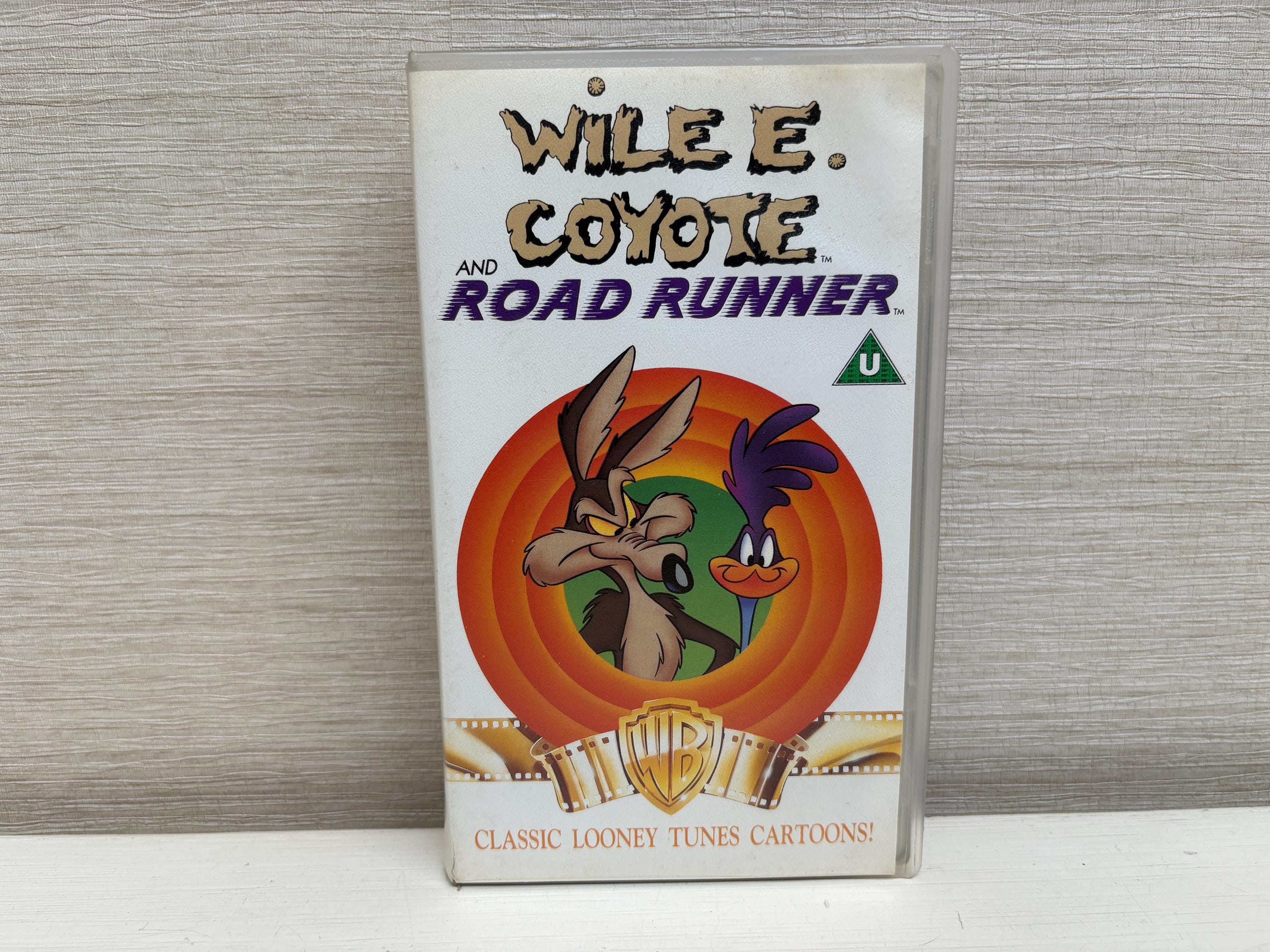 Wile E Coyote and Road Runner Classic Looney Tunes Cartoons VHS