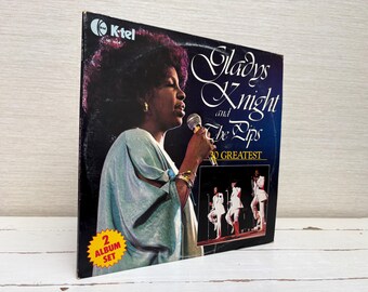Gladys Knight And The Pips 30 Greatest Vinyl Album Record Vintage 1977 NE 1004