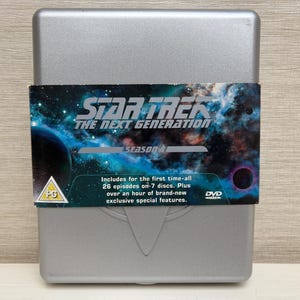 Star Trek: La Nueva Generación - Temporada 4 [DVD] 7 discos en estuche rígido PG
