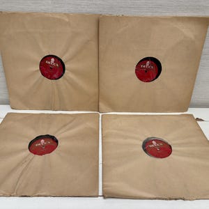 Beethoven Symphony No 5 in C Major Op 67 Four Records 78 RPM Vinyl