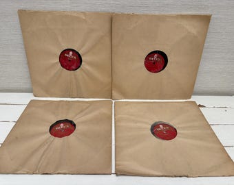 Beethoven Symphony No 5 in C Major Op 67 Four Records 78 RPM Vinyl