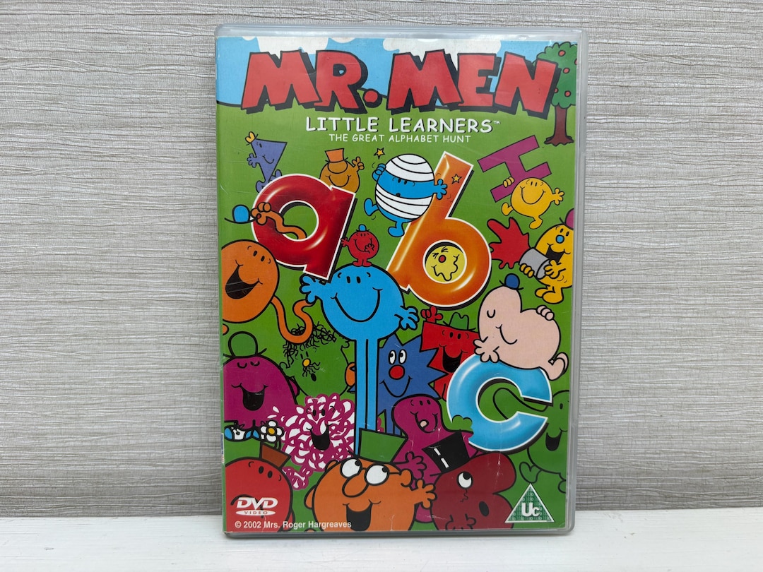 Mr Men Little Learners the Great Alphabet Hunt 2002 Children's DVD