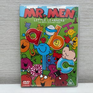 Mr Men Little Learners The Great Alphabet Hunt 2002 Children&#39;s DVD PAL
