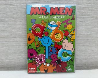 Mr Men Little Learners The Great Alphabet Hunt 2002 Children's DVD PAL