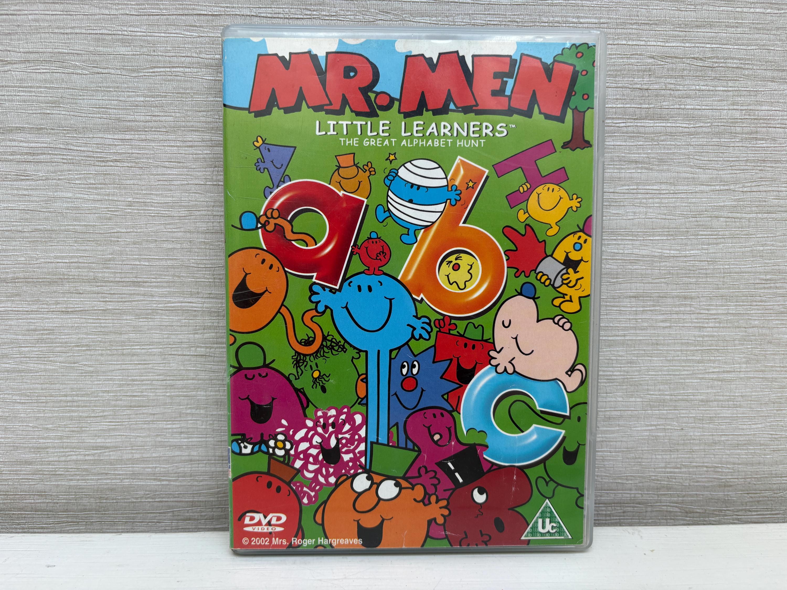 Mr Men Little Learners the Great Alphabet Hunt 2002 Children's DVD