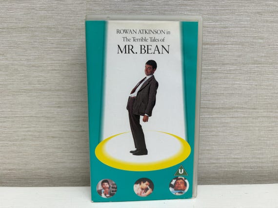 The Terrible Tales of Mr Bean 1993 Vintage VHS Video Tape - Rowan