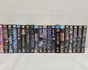 Star Trek Vintage VHS Cassette Tapes - Various Titles Sold Individually