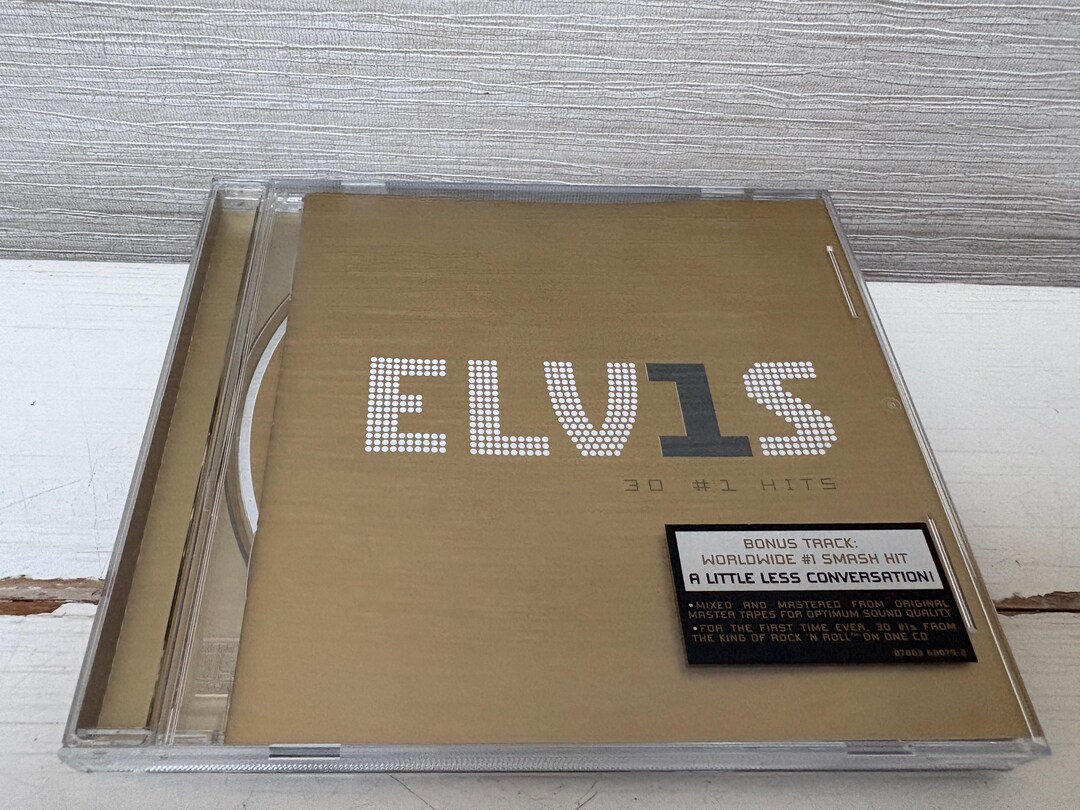 Elvis 30 Number 1 Hits Elvis Presley Audio CD 2002 - Etsy UK