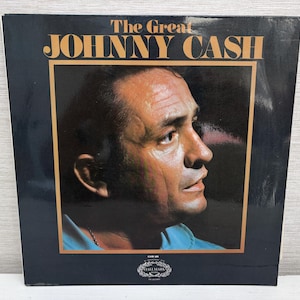 Johnny Cash – The Great Johnny Cash Vinyl UK Record LP Album Vintage 1970 Hallmark Records