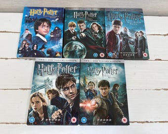 Harry Potter Films DVD's Warner Bros -  Sold Individually