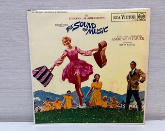 The Sound Of Music Original Soundtrack Rodgers und Hammerstein's LP Album Vinyl Vintage RB 6616