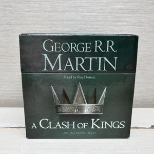A Clash of Kings George RR Martin [Audio CD] Read by Roy Dotrice 30 CD set