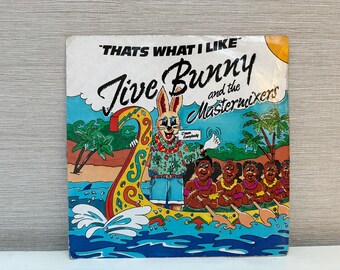 Jive Bunny and the Mixmasters the Album Cassette Tape 1989 - Etsy