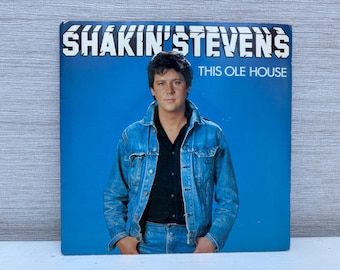 Shakin Stevens This Ole House UK 7" Vinyl Single 45 Record 1981 Vintage