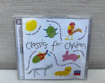Classics for Children 2xCD  Audio 1999 Decca 458 595-2