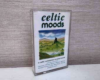 Celtic Moods Audio Cassette Tape Vintage 1995 Compilation Virgin VTMC 52