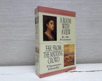 Reader's Digest "Classic Romances" A Room With A View E M Forster Far From The Madding Crowd Thomas Hardy Audio Cassette Books - NEW Sealed