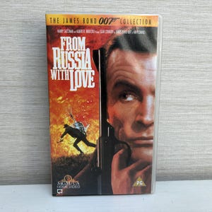 From Russia With Love The James Bond 007 Collection Vintage VHS  Video Tape PG - MGM Home Video - Sean Connery