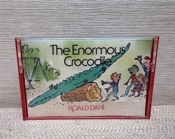 The Enormous Crocodile by Roald Dahl  Read by Roger Blake Children's Audio Cassette Tape Vintage 1988