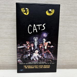 Cats VHS Video Musical 1998 Andrew LLoyd Webber - Elaine Paige