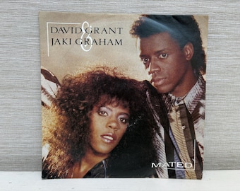 David Grant & Jaki Graham Mated 7" Vinyl Single 45 Record Vintage 1985