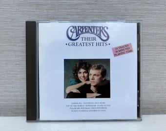 Carpenters Their Greatest Hits Audio CD Vintage 1990