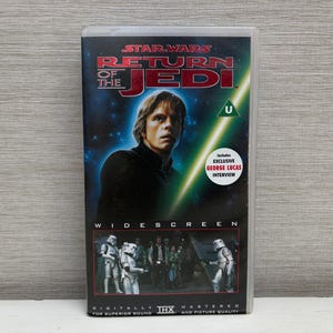 Star Wars Return of the Jedi  [VHS] U Widescreen Vintage 1995 Lucasfilm Ltd