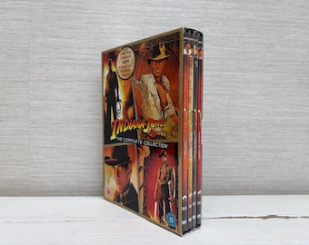 Indiana Jones: The Complete Collection Four Movies DVD 2008 Lucasfilm Region 2 PAL