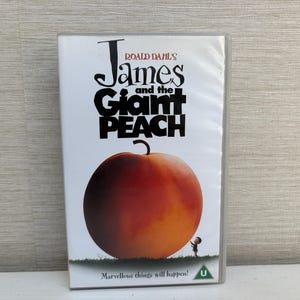 Roald Dahl&#39;s &#39;James and the Giant Peach&#39;  Vintage VHS PAL U