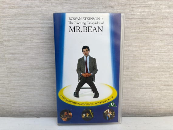 The Exciting Escapades of Mr Bean 1991 Vintage VHS Video Tape