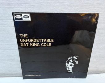 Nat King Cole –The Unforgettable Vinyl UK Record LP Album Vintage W 20664