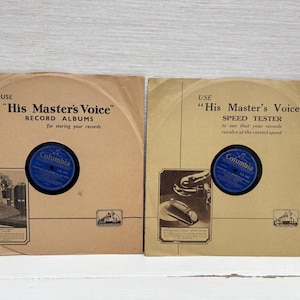 Beethoven Concerto No.5 In E Flat Major Op. 73 &quot;Emperor&quot; - Two Columbia Vinyl Records 78RPM Vintage