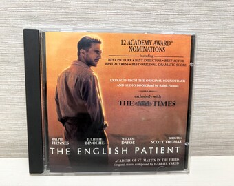 The English Patient Audio CD Extracts From the Original Soundtrack and Audio Book Read by Ralph Fiennes