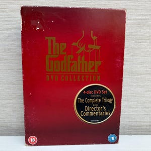 Dvd Movies the Godfather - Etsy