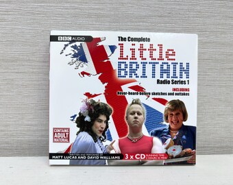 The Complete Little Britain Radio Series 1 Audio CD x 3 Matt Lucas, David Walliams
