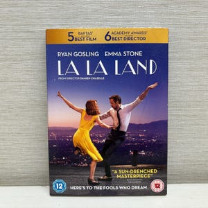 La La Land DVD Movie 2016 Ryan Gosling Emma Stone New & Sealed 12