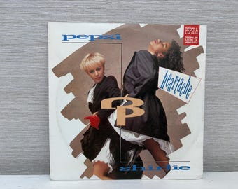 Pepsi & Shirlie Heartache 7" Vinyl Single 45 Record 1986 Vintage POSP 837